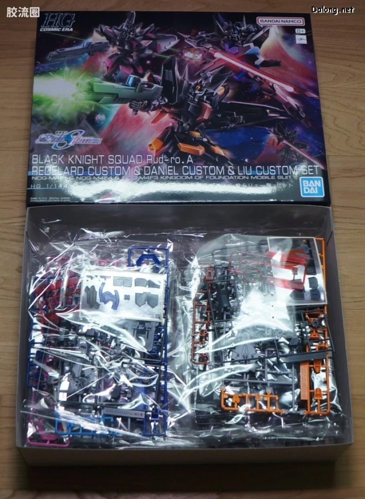 HGUC 网络限定版 黑骑士小队 暴恶/楼陀罗(丽德拉德机&丹尼尔机&刘机) 套装 - 图片